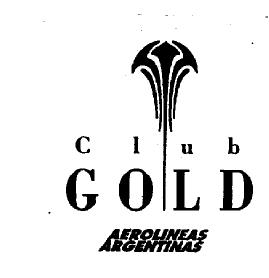CLUB GOLD AEROLINEAS ARGENTINAS