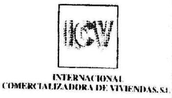 ICV INTERNACIONAL COMERCIALIZADORA DE VIVIENDAS S.L
