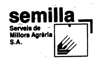 SEMILLA SERVEIS DE MILLORA AGRARIA S.A