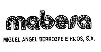 MABESA MIGUEL ANGEL BERROZPE E HIJOS, S.A