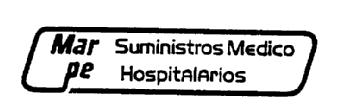 MARPE SUMINISTROS MEDICO HOSPITALARIOS
