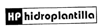 HP HIDROPLANTILLA