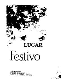 LUGAR FESTIVO