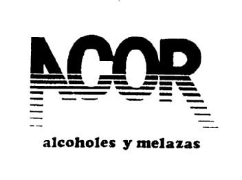 ACOR ALCOHOLES Y MELAZAS