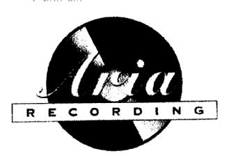 ARIA RECORDING