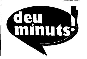 DEU MINUTS!
