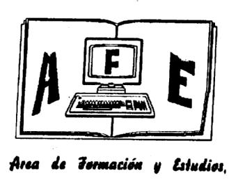A F E AREA DE FORMACION Y ESTUDIOS