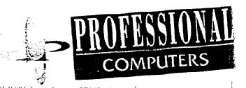 PROFESSIONAL COMPUTERS