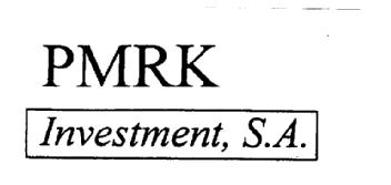 PMRK INVESTMENT, S.A