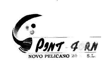 PINT FORN NOVO PELICANO 2000 S.L