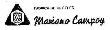 MARIANO MC CAMPOY FABRICA DE MUEBLES MARIANO CAMPOY