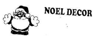 NOEL DECOR