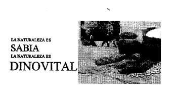 LA NATURALEZA ES SABIA LA NATURALEZA ES DINOVITAL