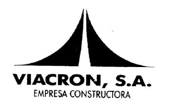 VIACRON, S.A. EMPRESA CONSTRUCTORA