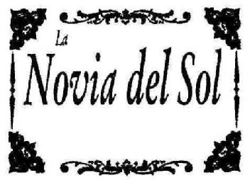 LA NOVIA DEL SOL