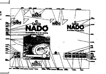 EL CASTILLO NADO 8 CEREALES RICA EN AVENA CON HIERRO Y VITAMINAS