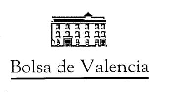 BOLSA DE VALENCIA