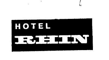 HOTEL RHIN