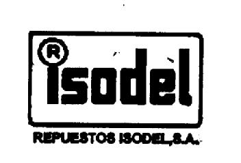 R ISODEL REPUESTOS ISODEL, S.A