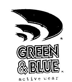 GREEN & BLUE ACTIVE WEAR