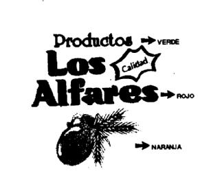 PRODUCTOS LOS ALFARES CALIDAD