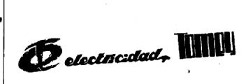 TE ELECTRICIDAD TOMEY