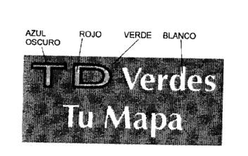 TD VERDES TU MAPA