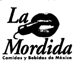 LA MORDIDA COMIDAS Y BEBIDAS DE MEXICO