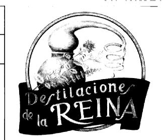 DESTILACIONES DE LA REINA