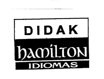 DIDAK HAMILTON IDIOMAS