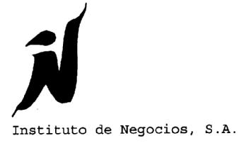 IN INSTITUTO DE NEGOCIOS, S.A