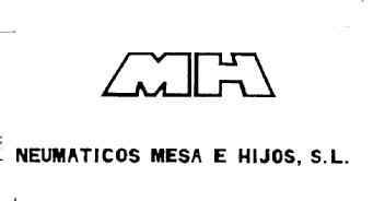 MH NEUMATICOS MESA E HIJOS, S.L