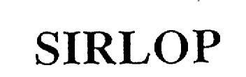 SIRLOP