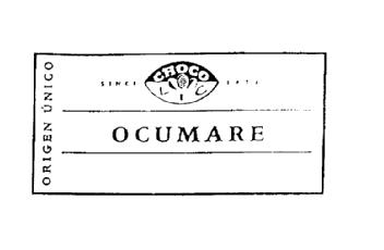 ORIGEN UNICO SINCE CHOCO VIC 1872 OCUMARE