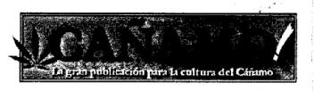 CAÑAMO! LA GRAN PUBLICACION PARA LA CULTURA DEL CAÑAMO