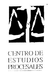CENTRO DE ESTUDIOS PROCESALES