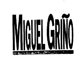 MIGUEL GRIÑO