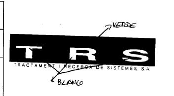 TRS. TRACTAMENT I RECERCA DE SISTEMES, S.A