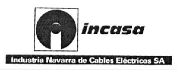 INCASA INDUSTRIA NAVARRA DE CABLES ELECTRICOS SA