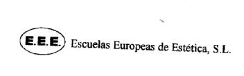 E.E.E. ESCUELAS EUROPEAS DE ESTETICA, S.L