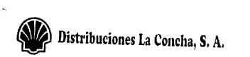 DISTRIBUCIONES LA CONCHA, S.A
