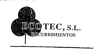ECO TEC, S.L. RECUBRIMIENTOS