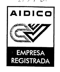 AIDICO CEV EMPRESA REGISTRADA