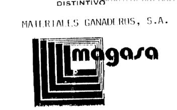 MATERIALES GANADEROS, S.A. MAGASA