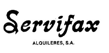 SERVIFAX ALQUILERES, S.A