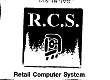 R.C.S. RETAIL COMPUTER SYSTEM