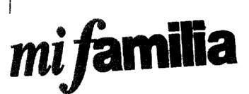 MI FAMILIA
