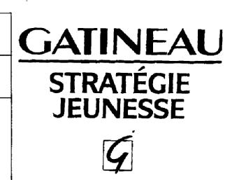 GATINEAU STRATEGIE JEUNESSE G
