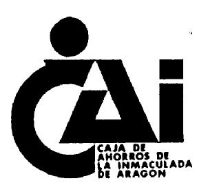 CAI CAJA DE AHORROS DE LA INMACULADA DE ARAGON