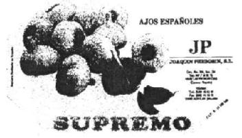 AJOS ESPAÑOLES JP JOAQUIN PEREGRIN, S.L. SUPREMO